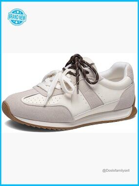 Fashion Sneakers Casual Lace-Up Comfort Walking Shoes Chic Street Style